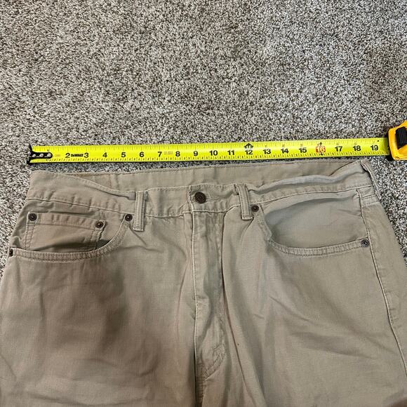 LEVI'S Men's 505 Regular Fit Jeans Size 38X32 - Picture 8 of 10